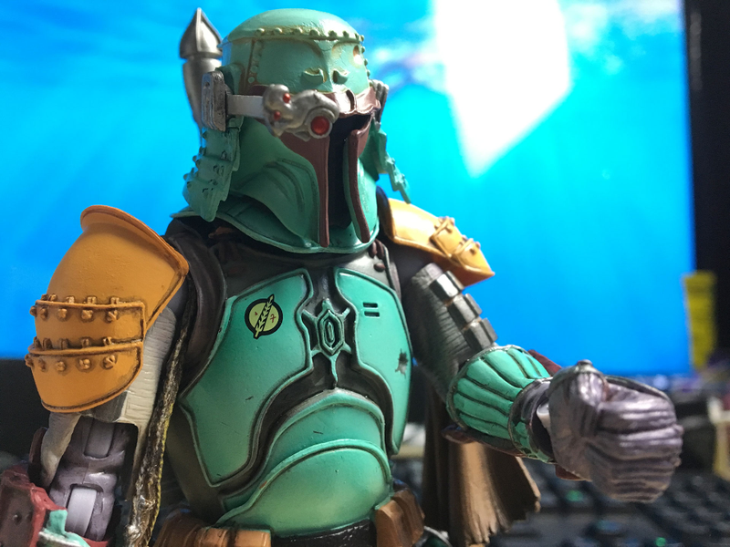 Illustration for article titled Samurai Vader And Ronin Boba Fett Realize Star Wars' Japanese Influence Beautifully